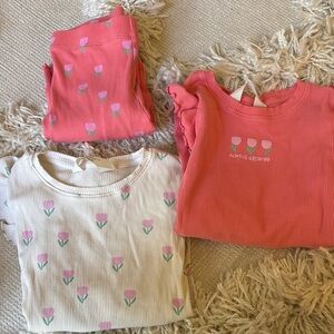 H&M Kids Matching Set - Pink and White